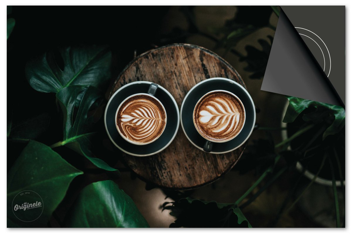 Inductiebeschermer Koffie en Chocola Capuccino Barista - Afbeelding 2