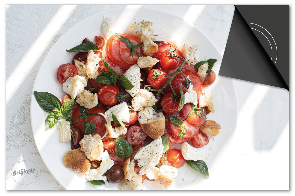 Inductiebeschermer Food – Salade met tomaten - Afbeelding 2