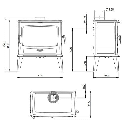 Dovre Tai 55 WD - Afbeelding 3