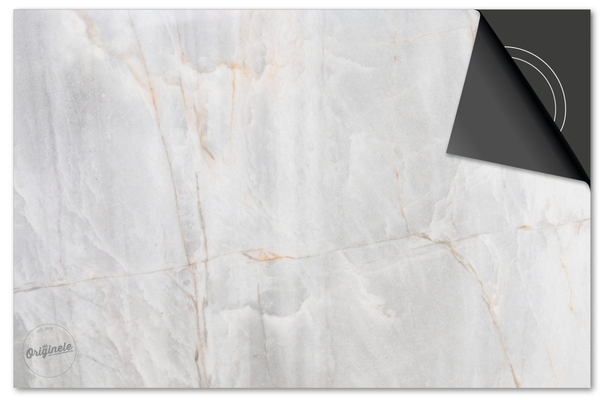 Inductiebeschermer Marmer – Betonlook - Afbeelding 2