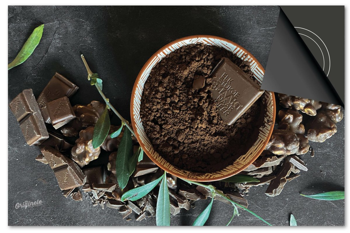 Inductiebeschermer Flatlay – Chocola met takjes - Afbeelding 2